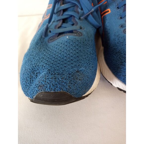 Asics Men's Feel Fast Blue White Orange Athletic Shoes Size 10 - Picture 8 of 11